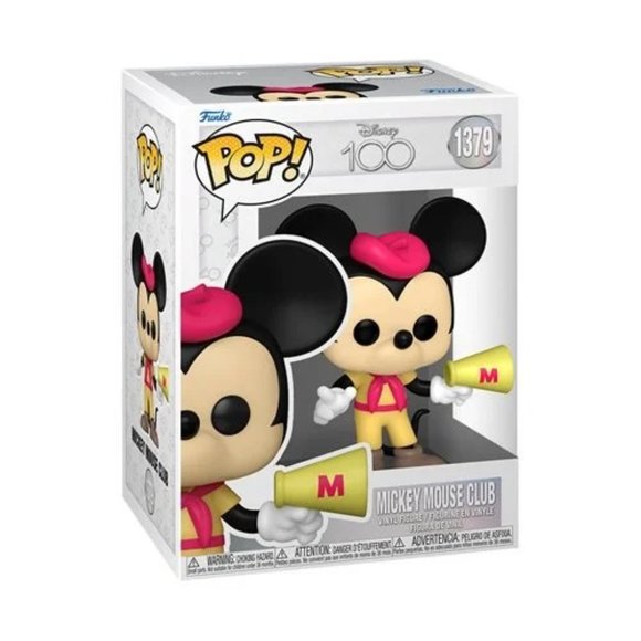 Funko POP! #1379 Disney 100 Mickey Mouse Club Funko Pop! Vinyl Figure - Picture 1 of 9